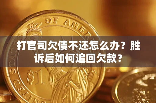 武汉打官司欠债不还怎么办？胜诉后如何追回欠款？
