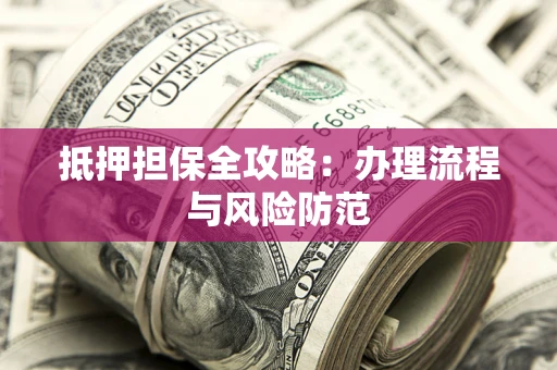 武汉抵押担保全攻略：办理流程与风险防范