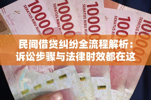 武汉民间借贷纠纷全流程解析：诉讼步骤与法律时效都在这儿了
