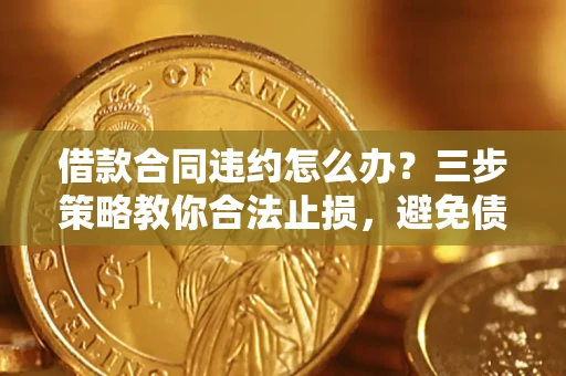 武汉借款合同违约怎么办？三步策略教你合法止损，避免债务危机升级