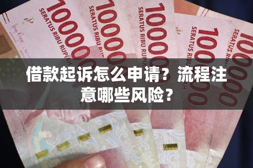 武汉借款起诉怎么申请？流程注意哪些风险？