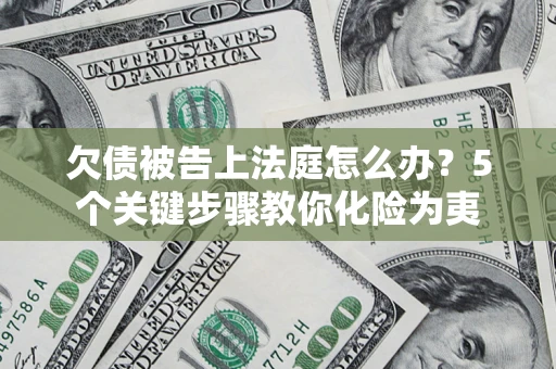 武汉欠债被告上法庭怎么办？5个关键步骤教你化险为夷